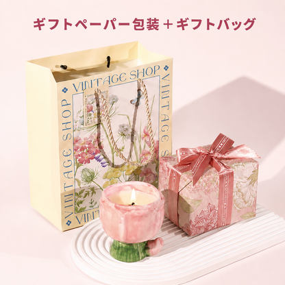 チューリップアロマキャンドル