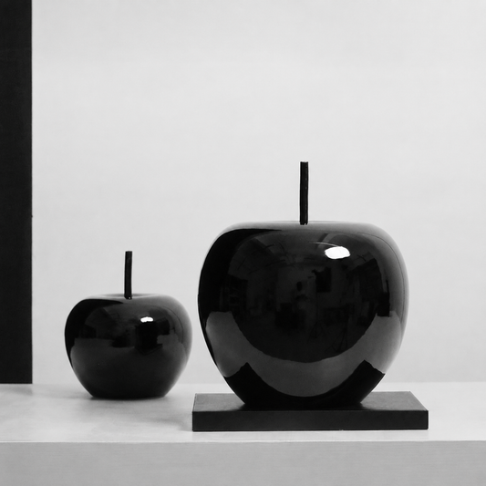 ブラック アップルオブジェ